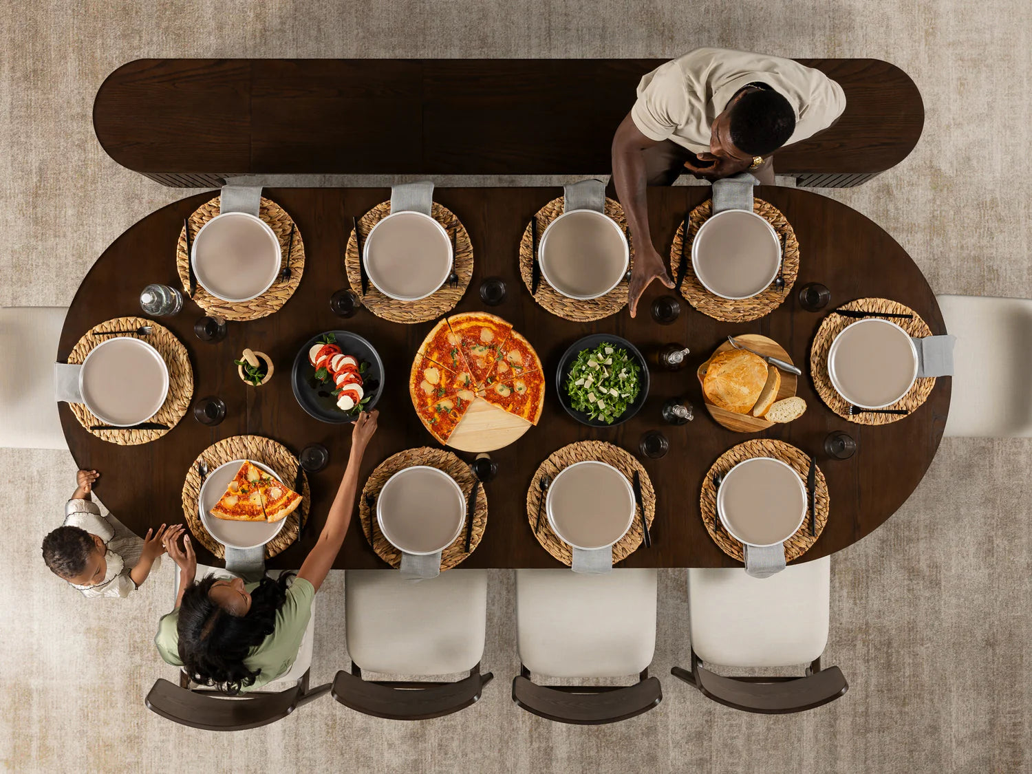 Transformer Round Dining Table