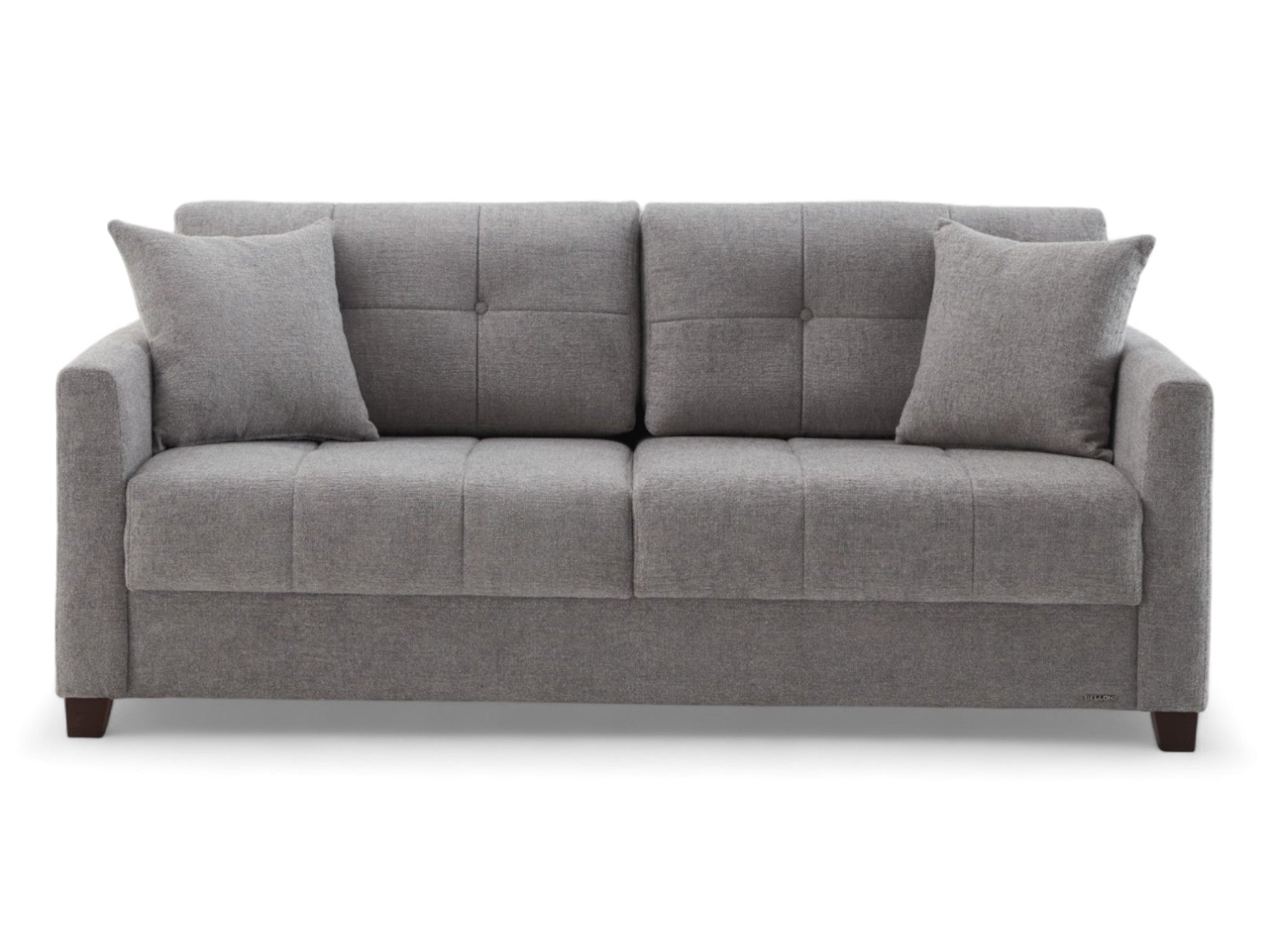 Twinsoft Queen Sleeper Sofa with modern design and high-quality fabric upholstery, seamlessly transforming into a cozy bed