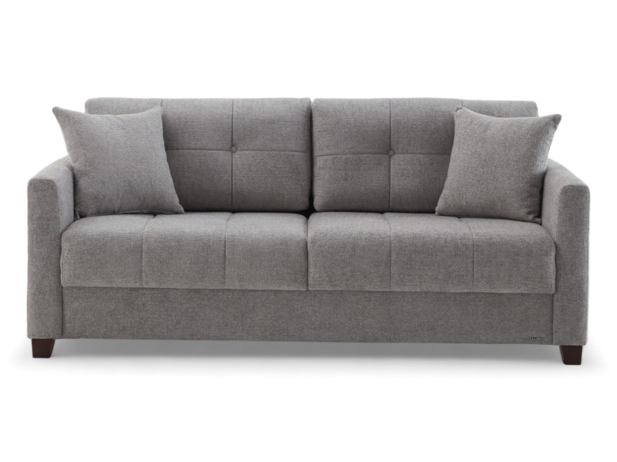 Twinsoft Queen Sleeper Sofa with modern design and high-quality fabric upholstery, seamlessly transforming into a cozy bed