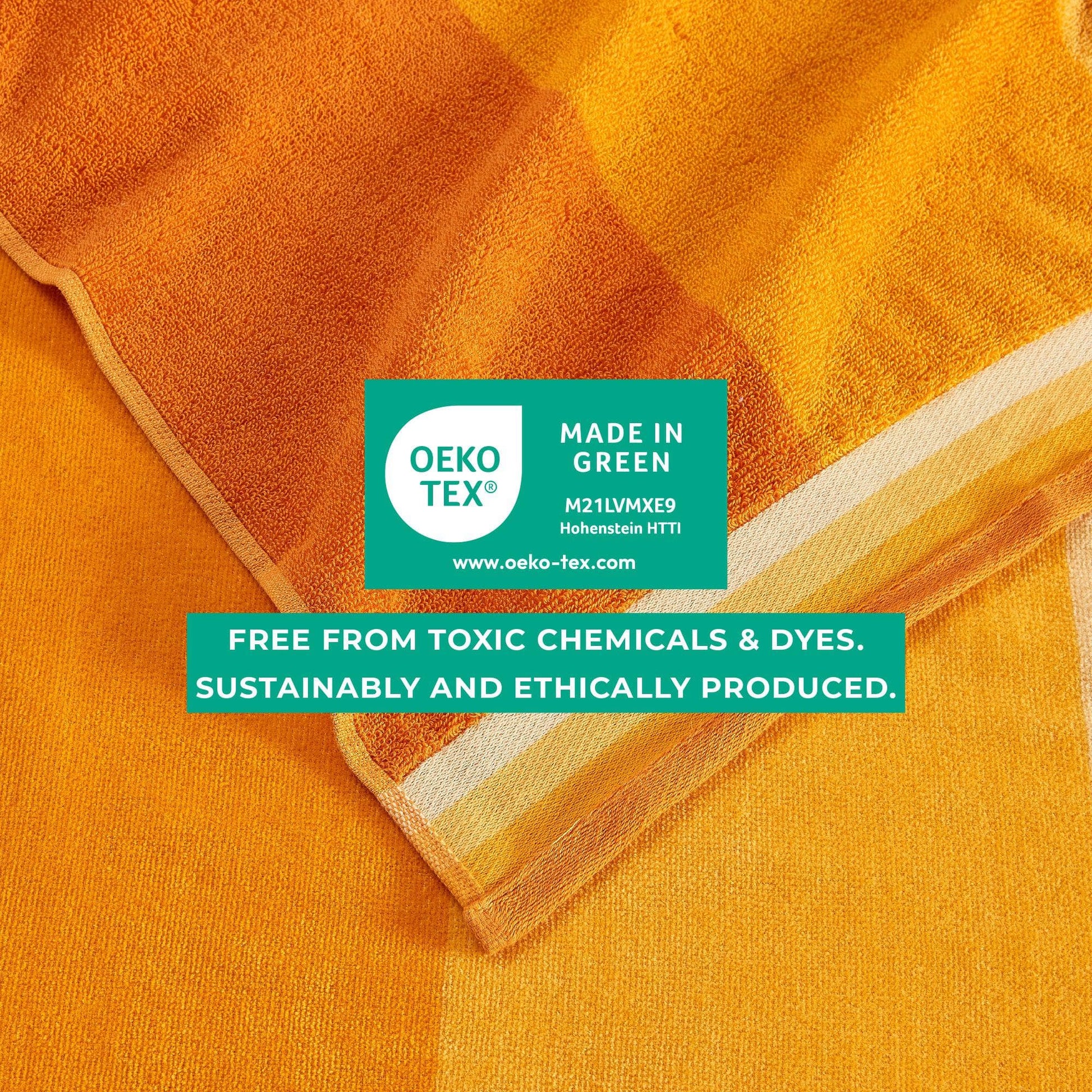 Cotton Velour Cabana Stripe Beach Towel - Novia Collection - Best Buy Furniture