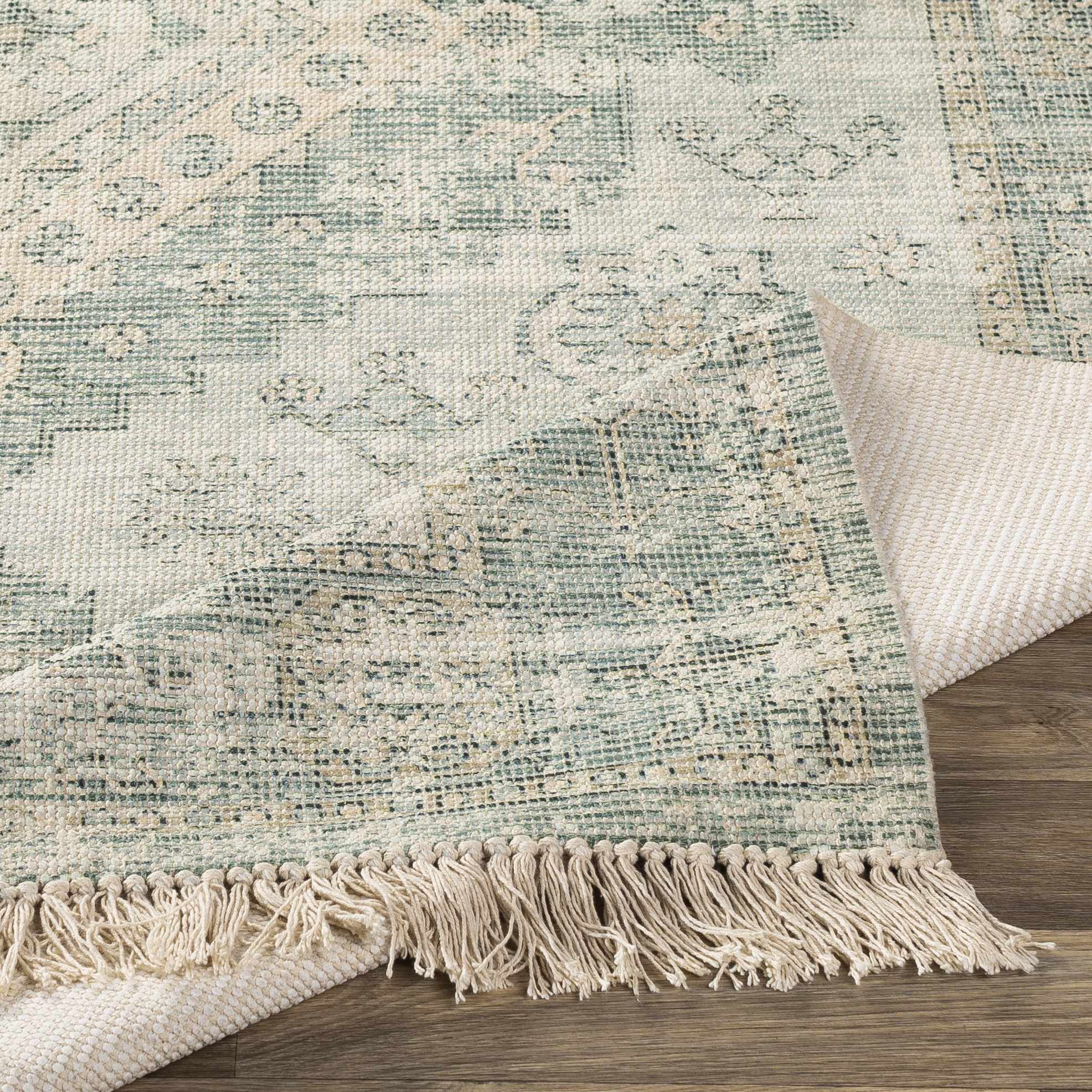 Undy Handmade Cotton-blend Rug
