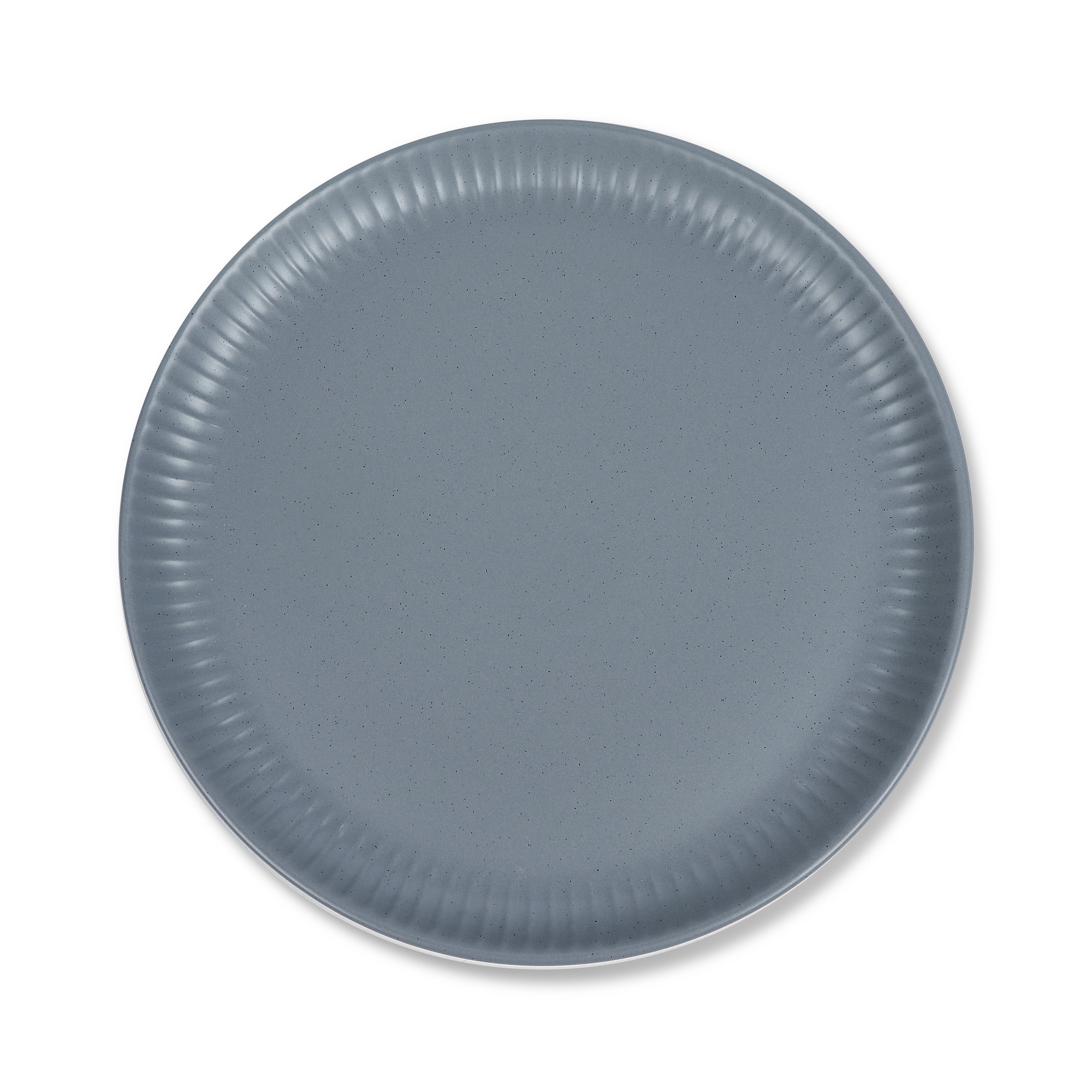 Logan Stoneware Dinnerware Set - Grey