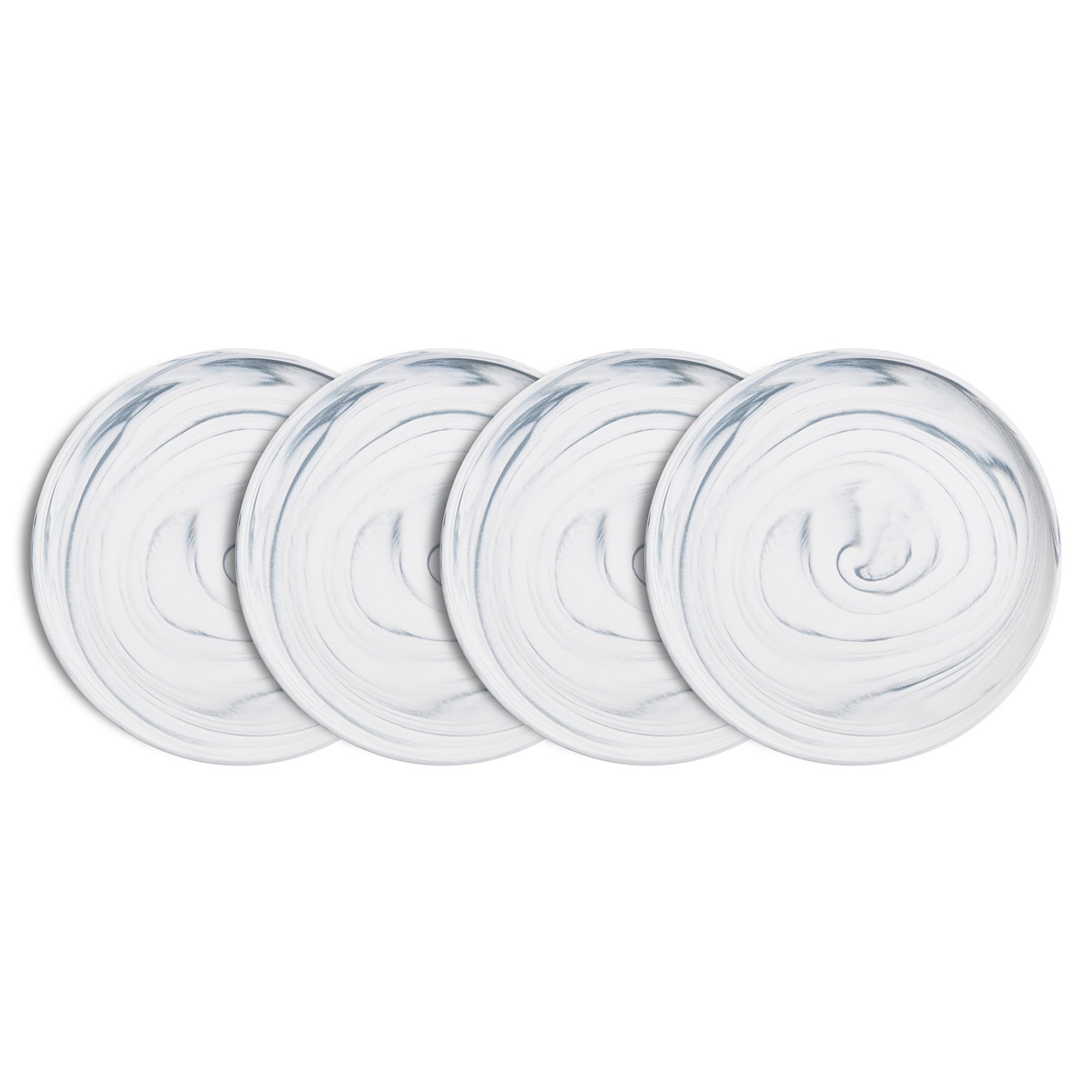 Brighton Porcelain Salad Plate - Gray