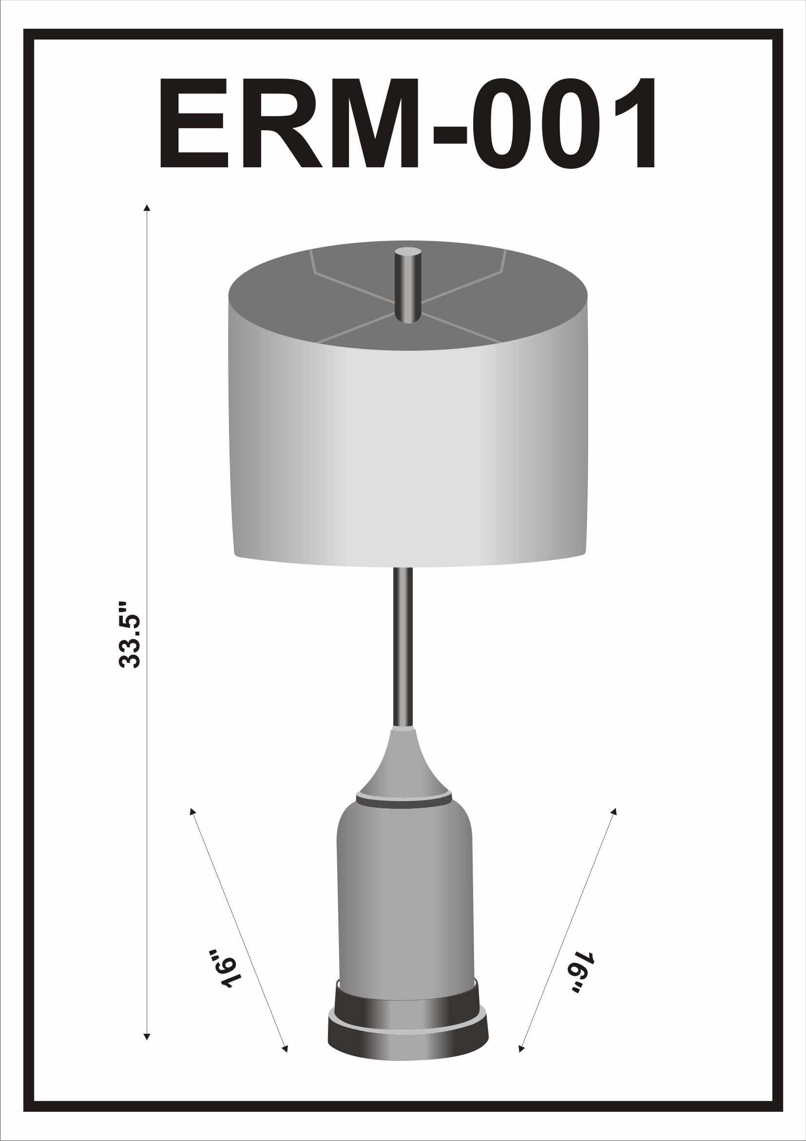 Vegreville Table Lamp - Clearance