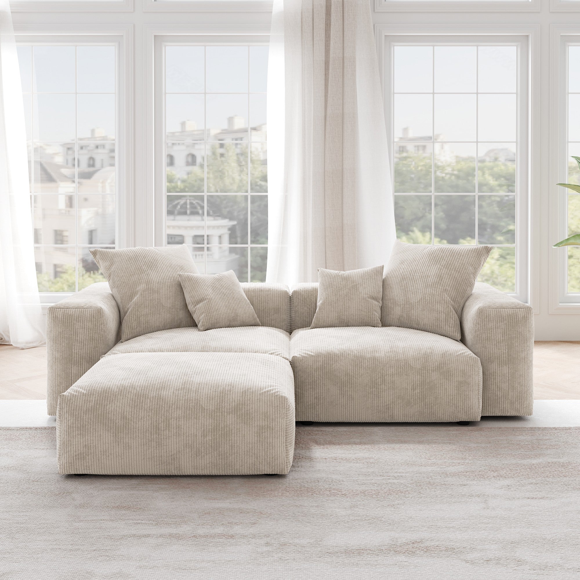 ModLuxe Modern Modular Sectional