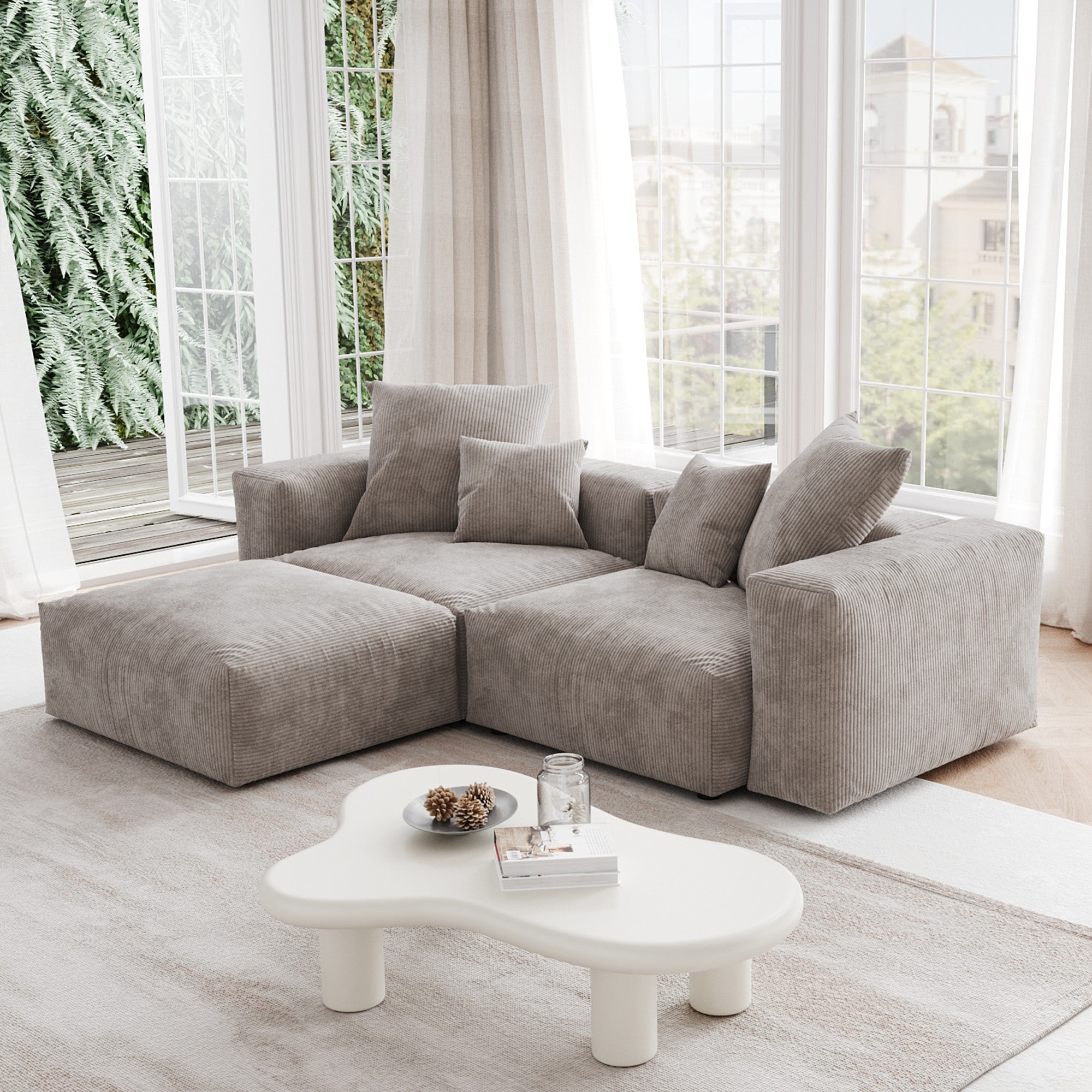ModLuxe Modern Modular Sectional