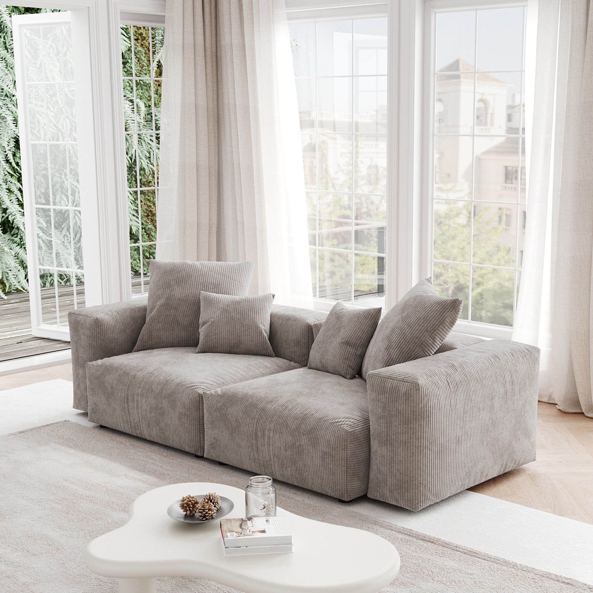 ModLuxe Modern Modular Sectional