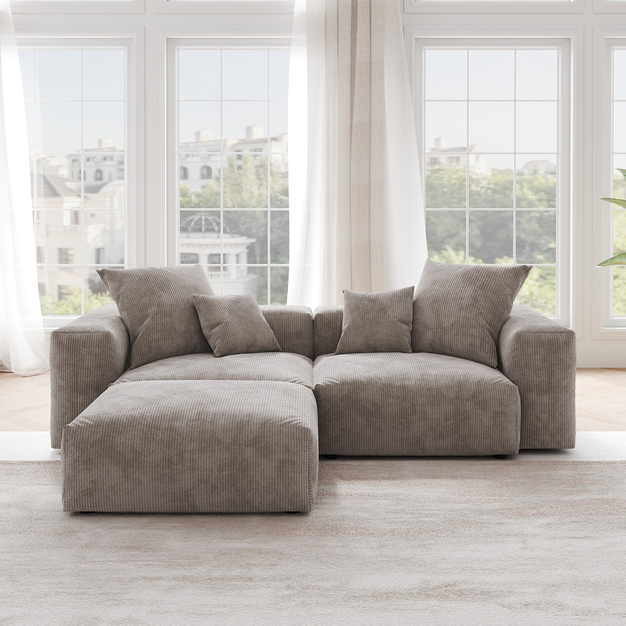 ModLuxe Modern Modular Sectional