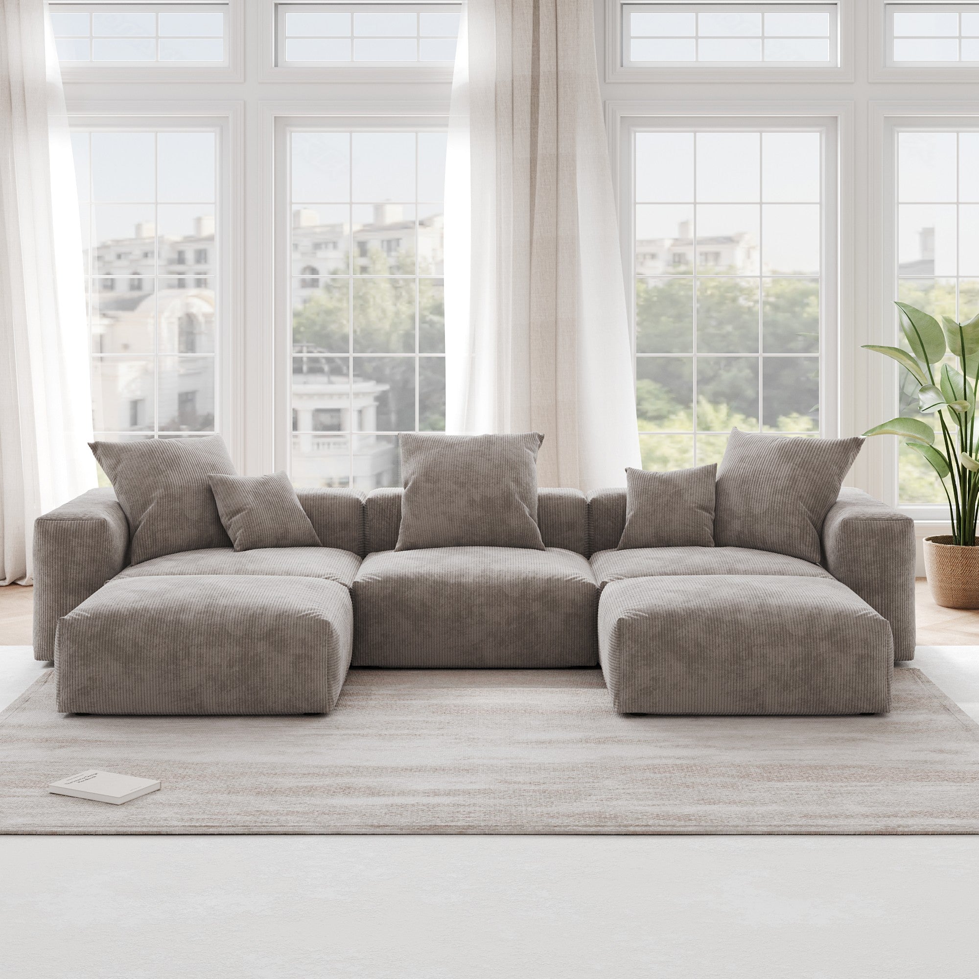 ModLuxe Modern Modular Sectional