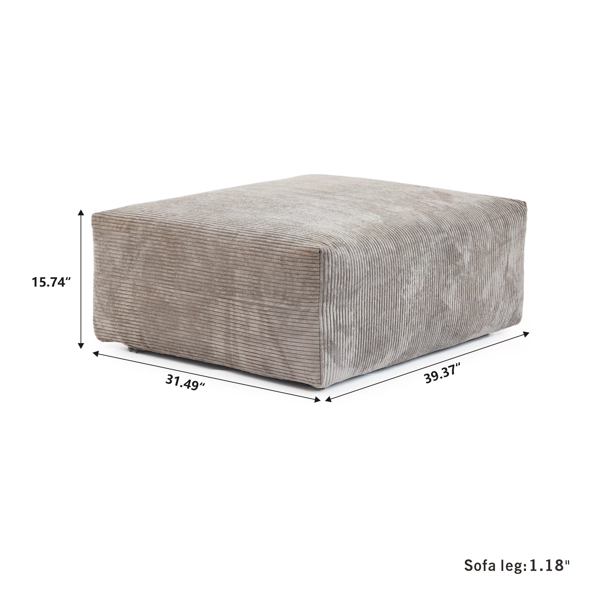 ModLuxe Modern Modular Sectional
