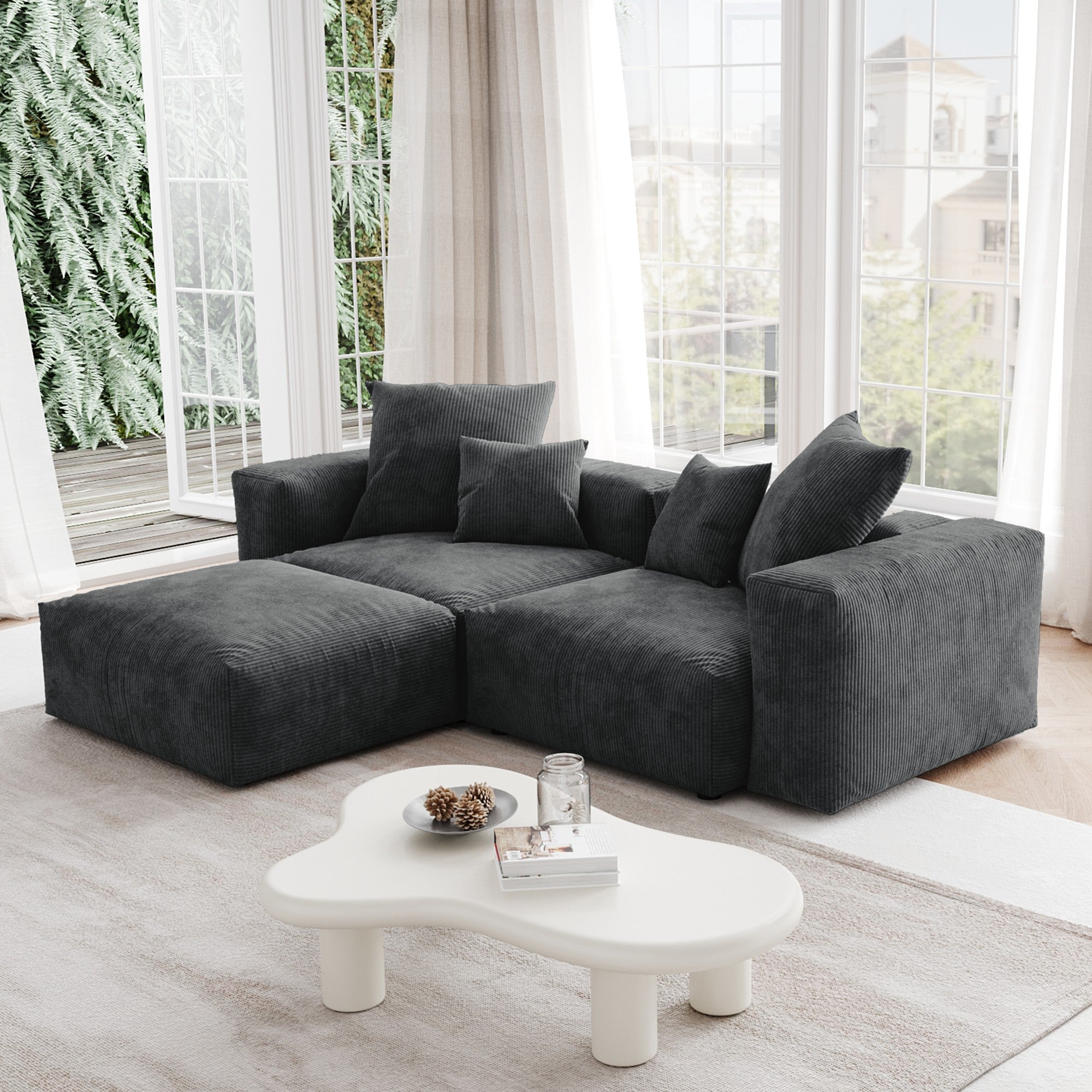 ModLuxe Modern Modular Sectional