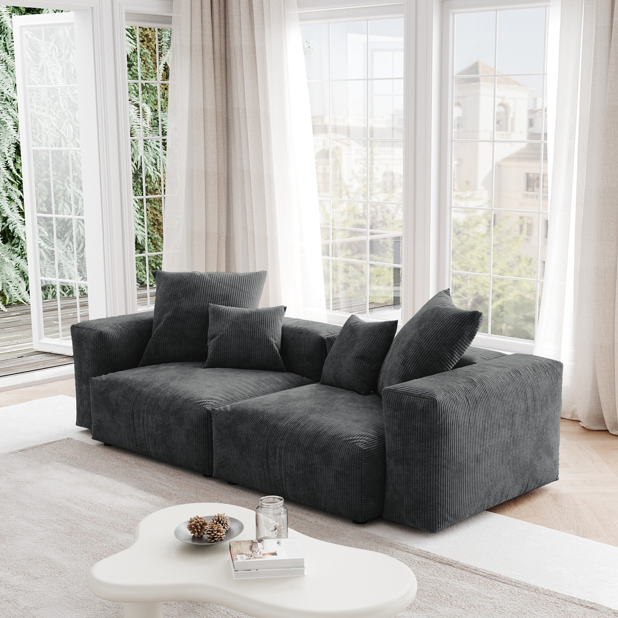 ModLuxe Modern Modular Sectional