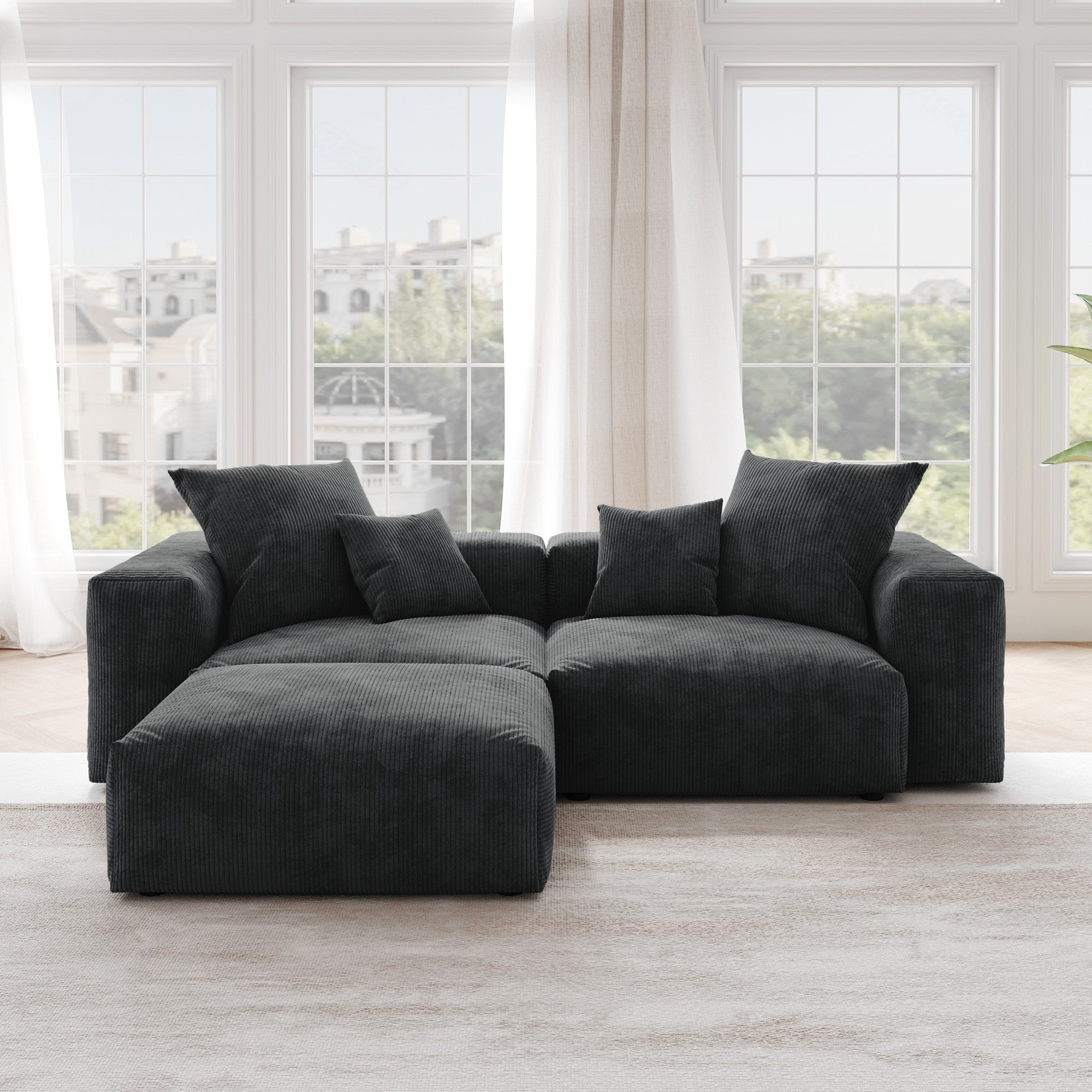 ModLuxe Modern Modular Sectional