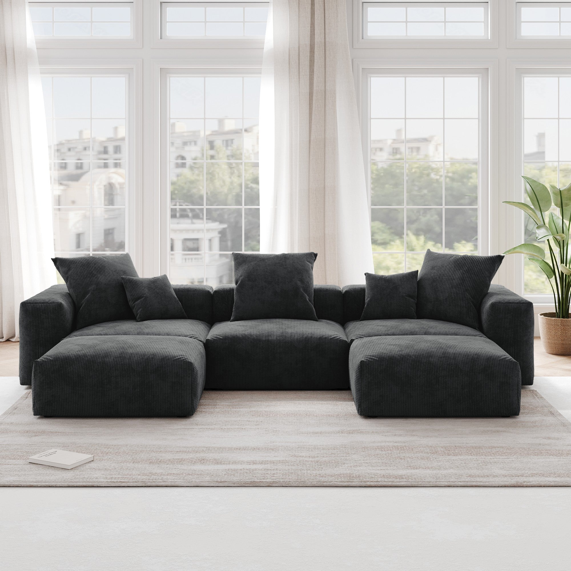 ModLuxe Modern Modular Sectional