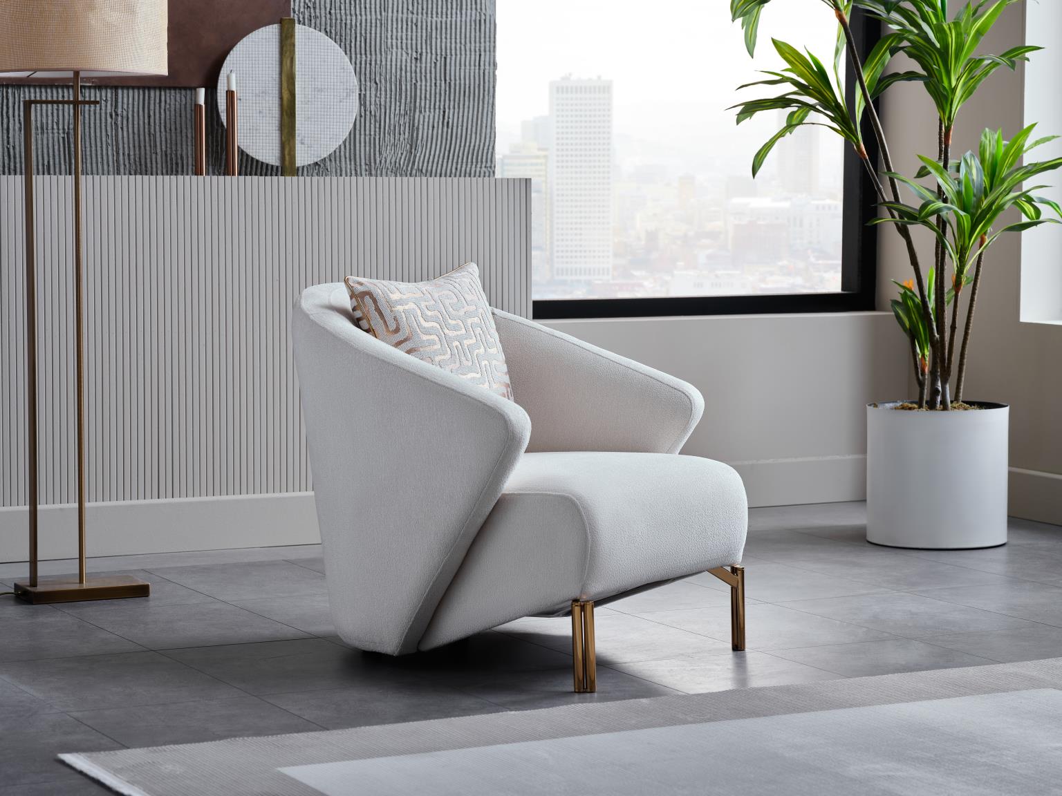 Veronica sectional sofa with a functional sleeper feature