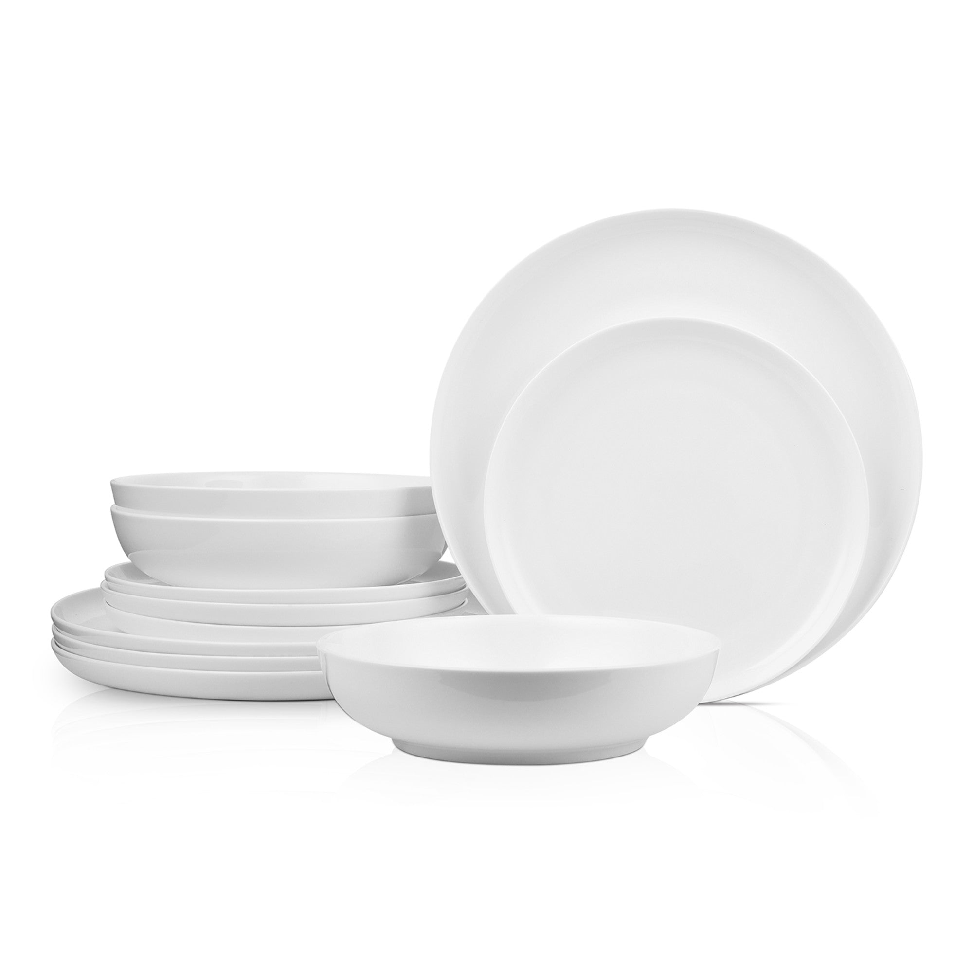 Gabrielle Bone China Dinnerware Set - White