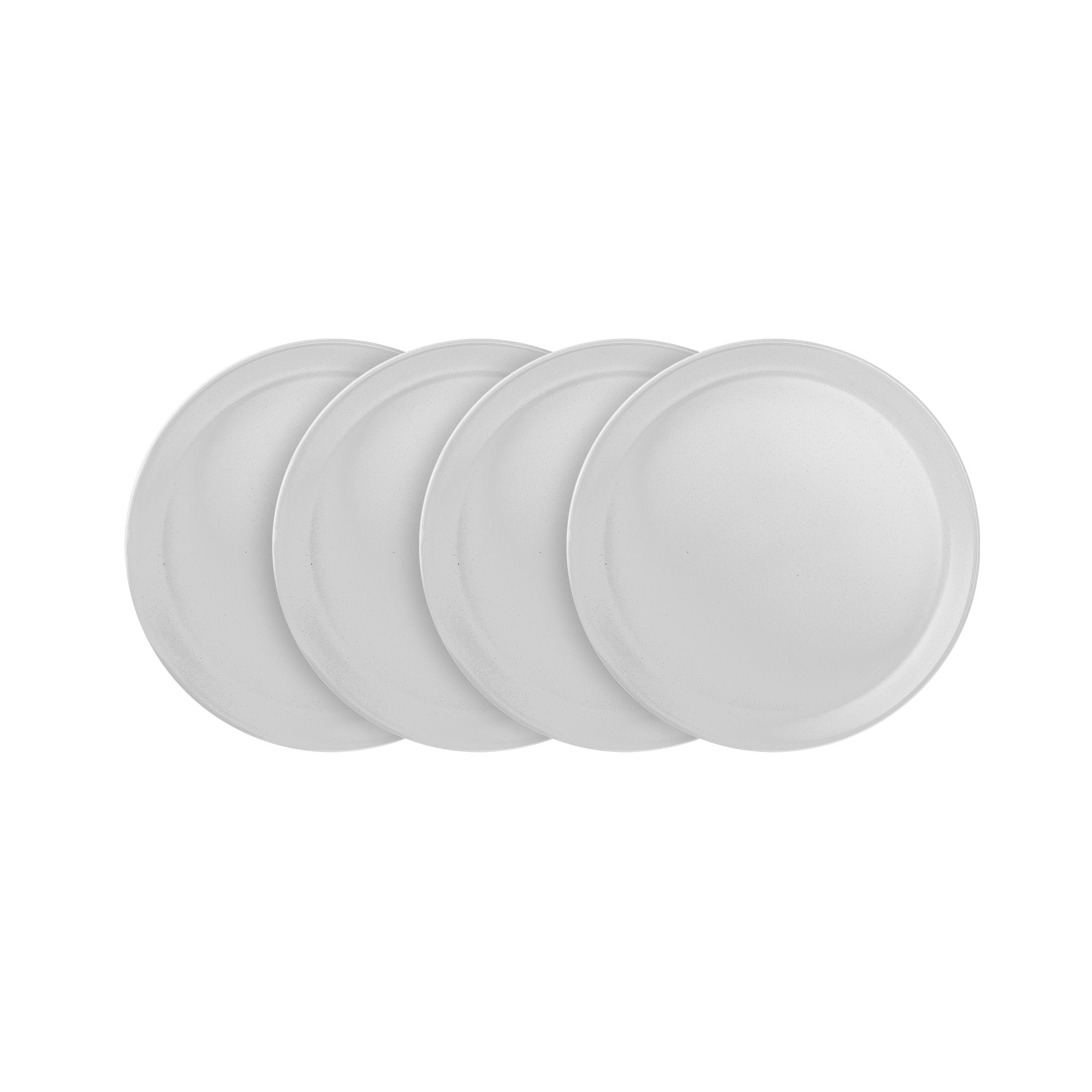 Albie Stoneware Salad Plate - Snow White