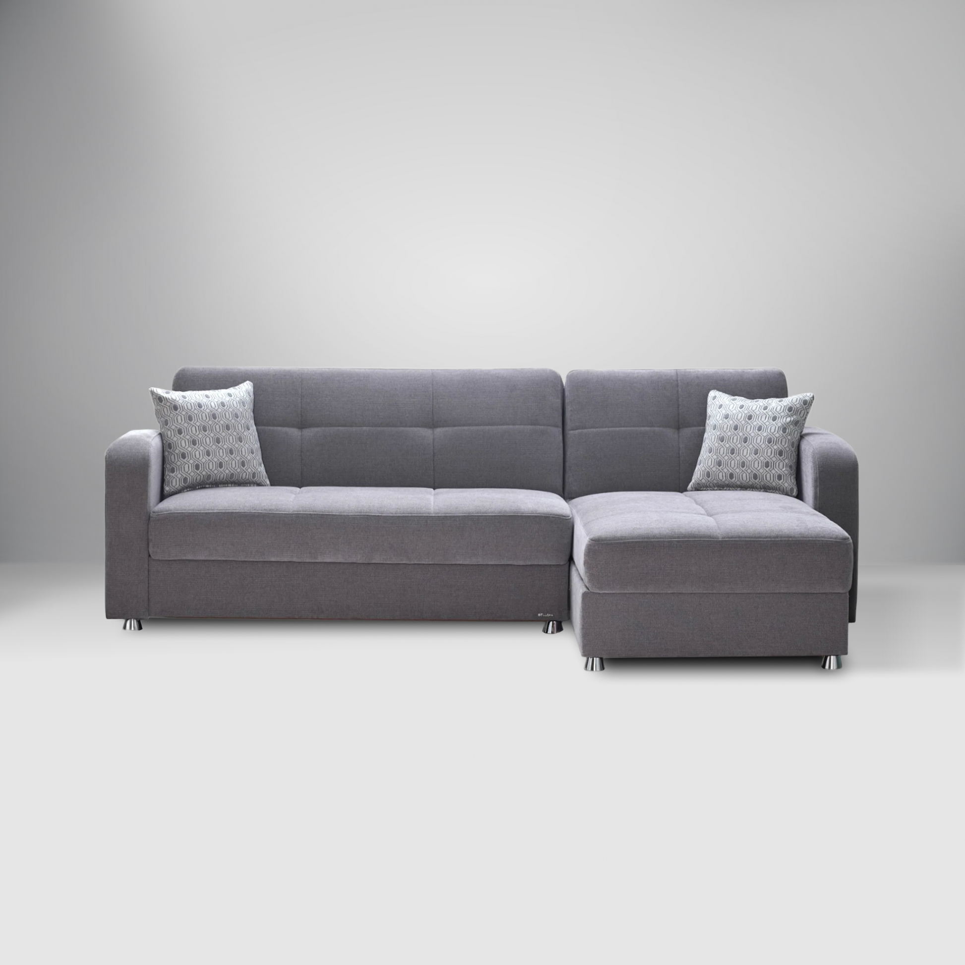 Vision sectional sofa with modern sleeper functionality
