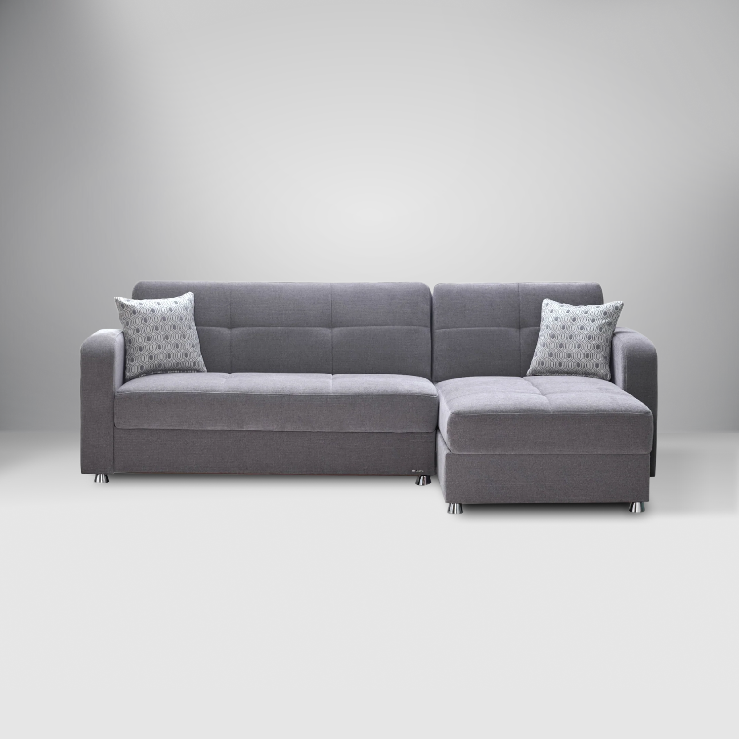 Vision sectional sofa with modern sleeper functionality
