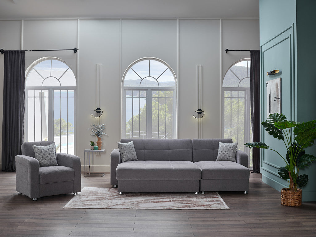 Vision space-saving sectional sofa ideal for modern homes