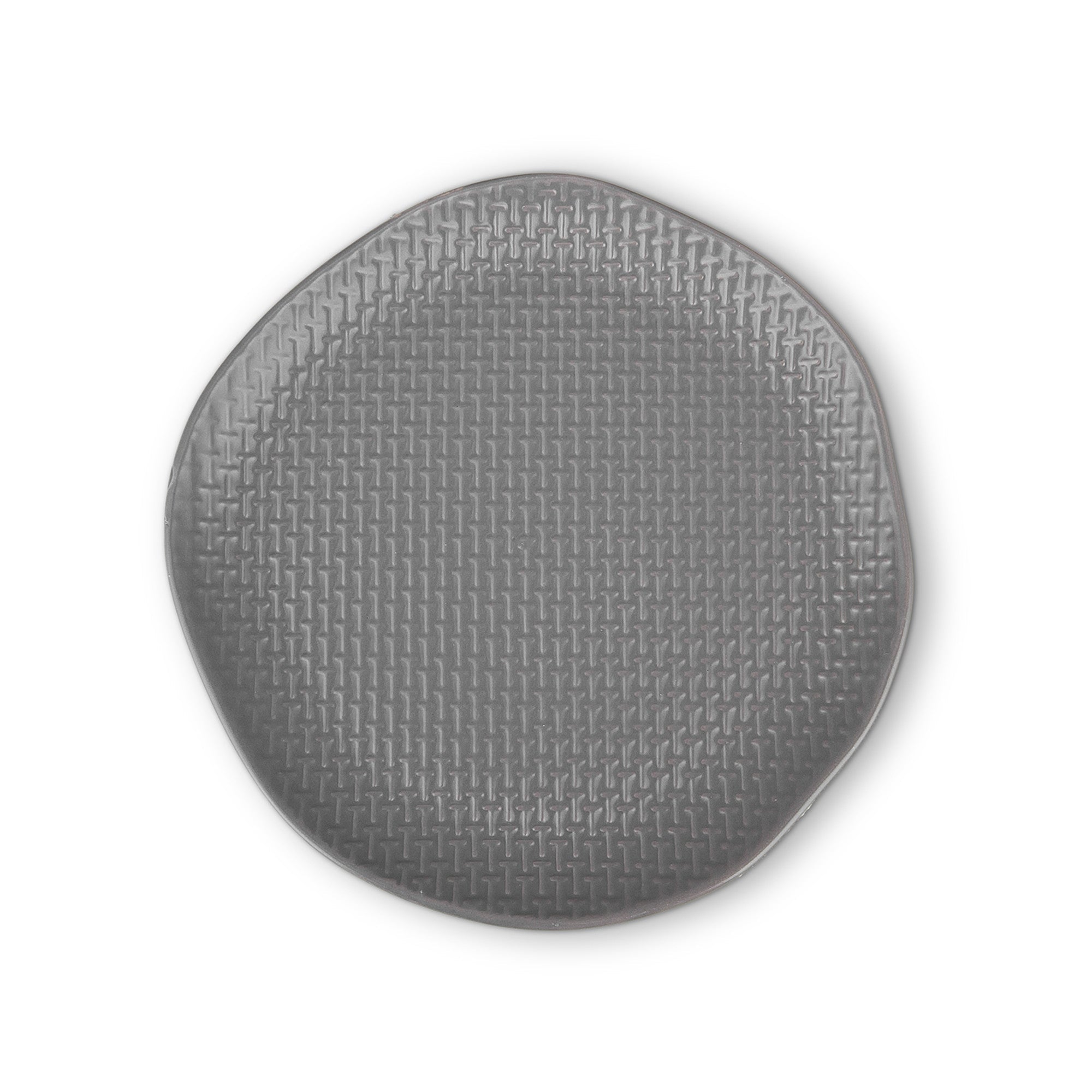 Abigael Stoneware Salad Plate - Gray