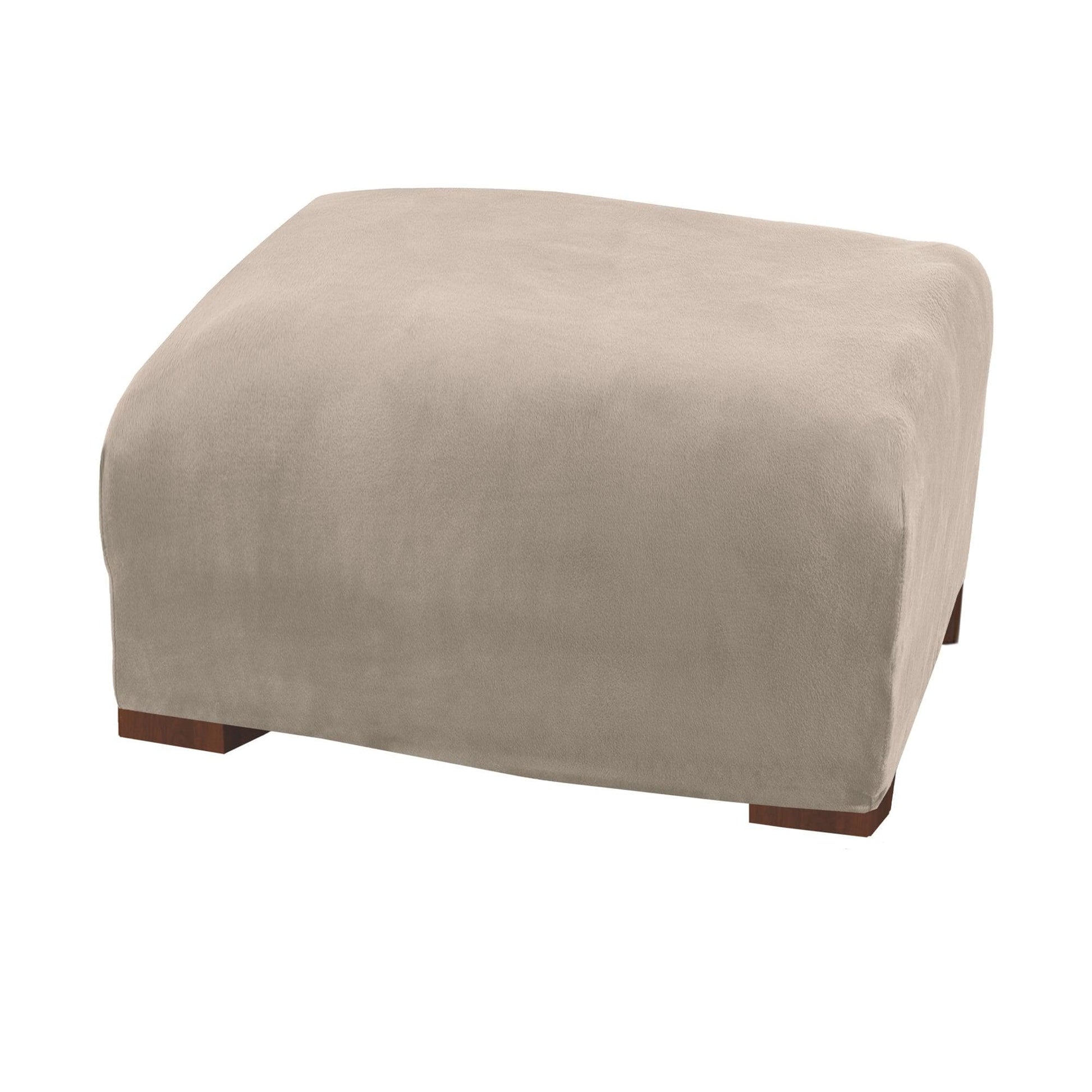 Velvet Stretch Slipcover - Gale Collection - Best Buy Furniture