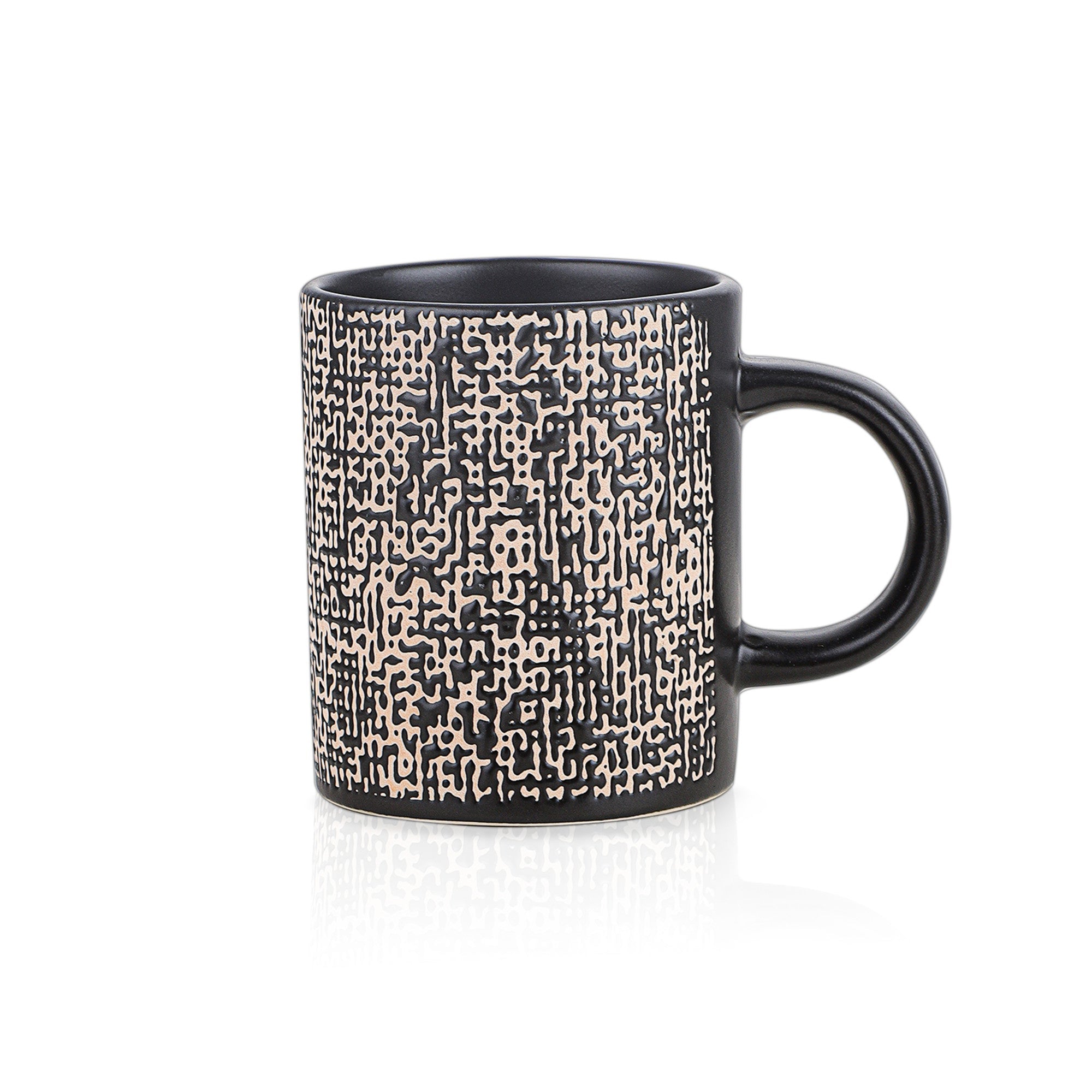 Sophie Stoneware Mug - Brown And Black
