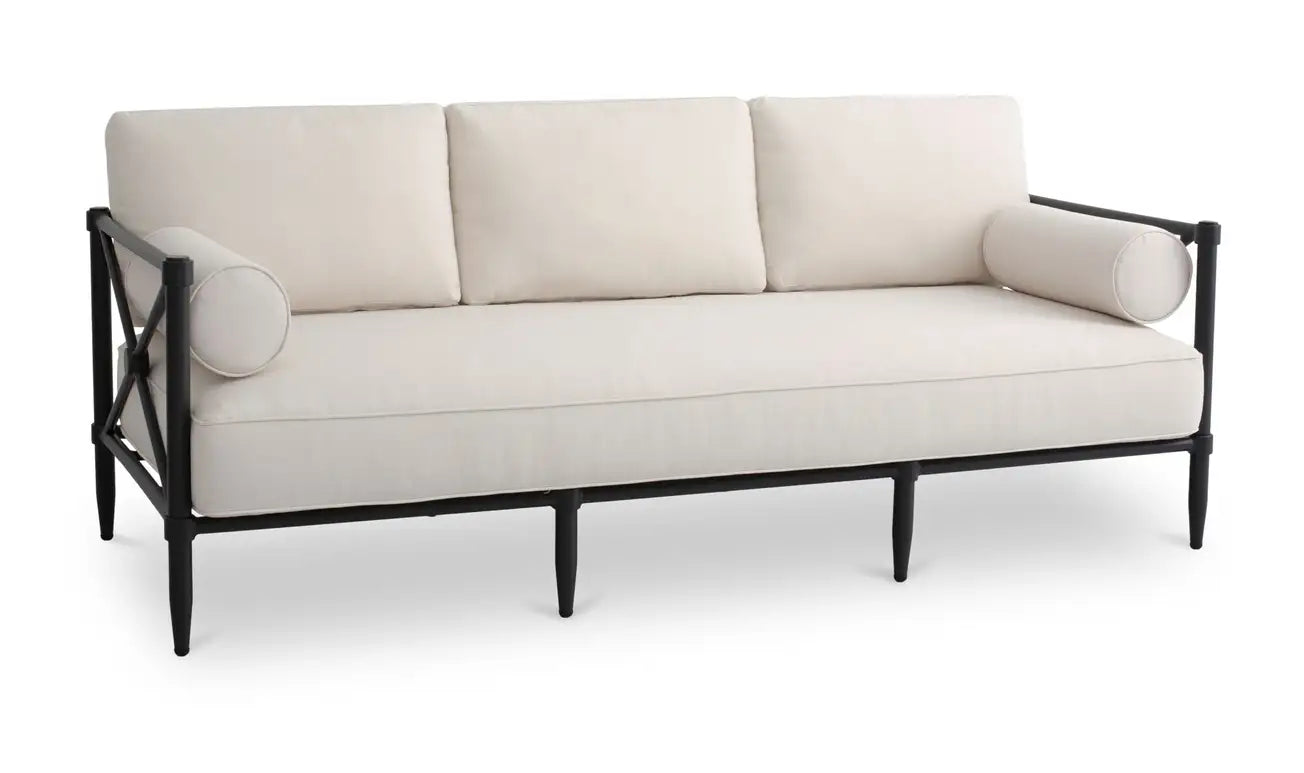 Willow Outdoor Sofa Cream - Moes Home