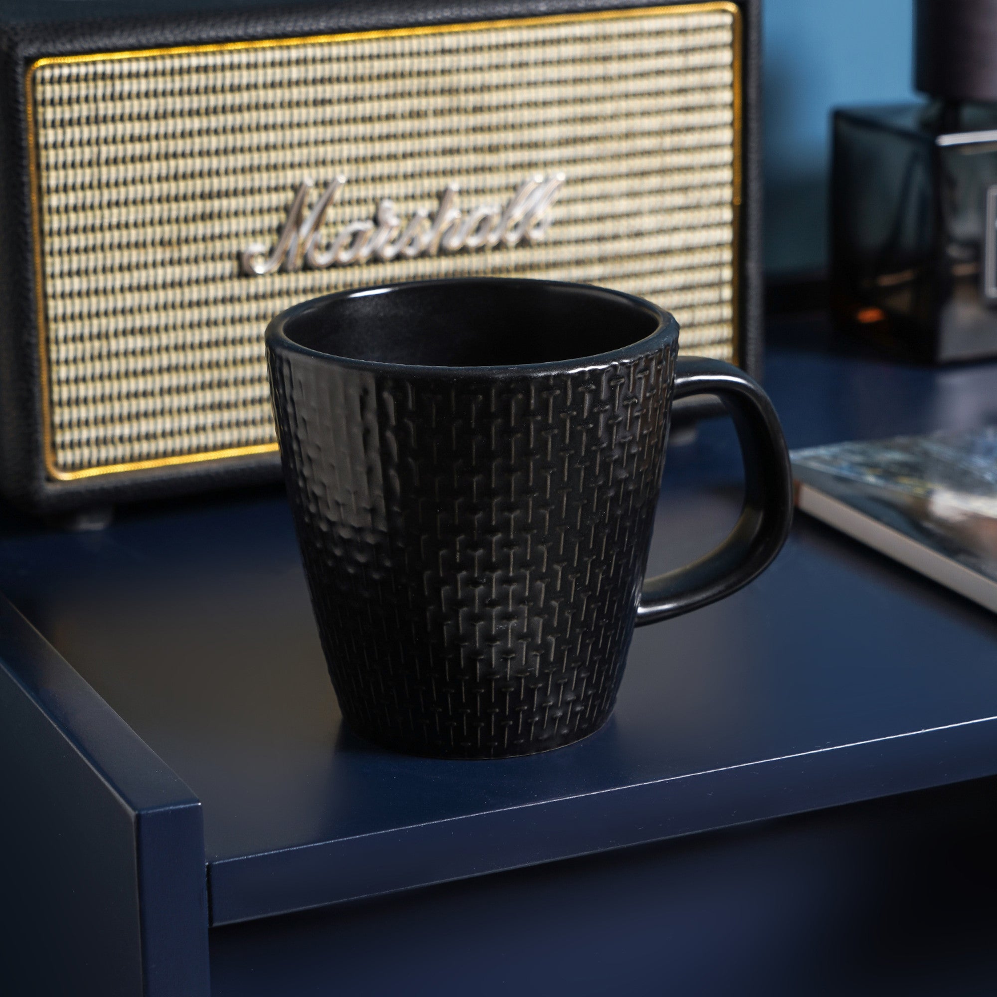 Abigael Stoneware Mug - Black