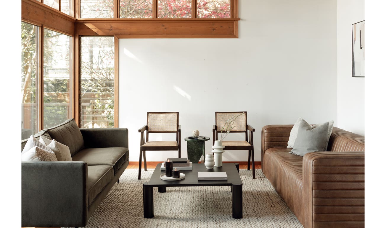 Raphael Sofa Dark Green - Moes Home