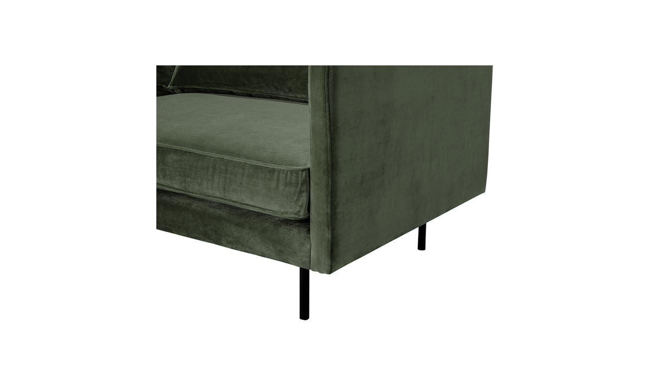 Raphael Sofa Dark Green - Moes Home