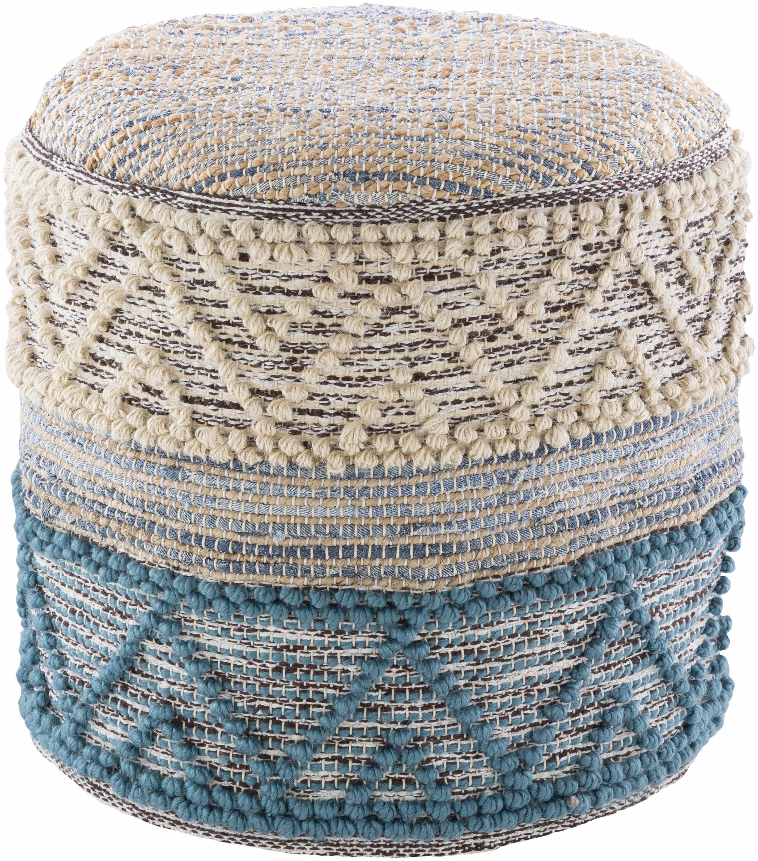 Weetangera Pouf Cylinder 18" x 18" x 16"