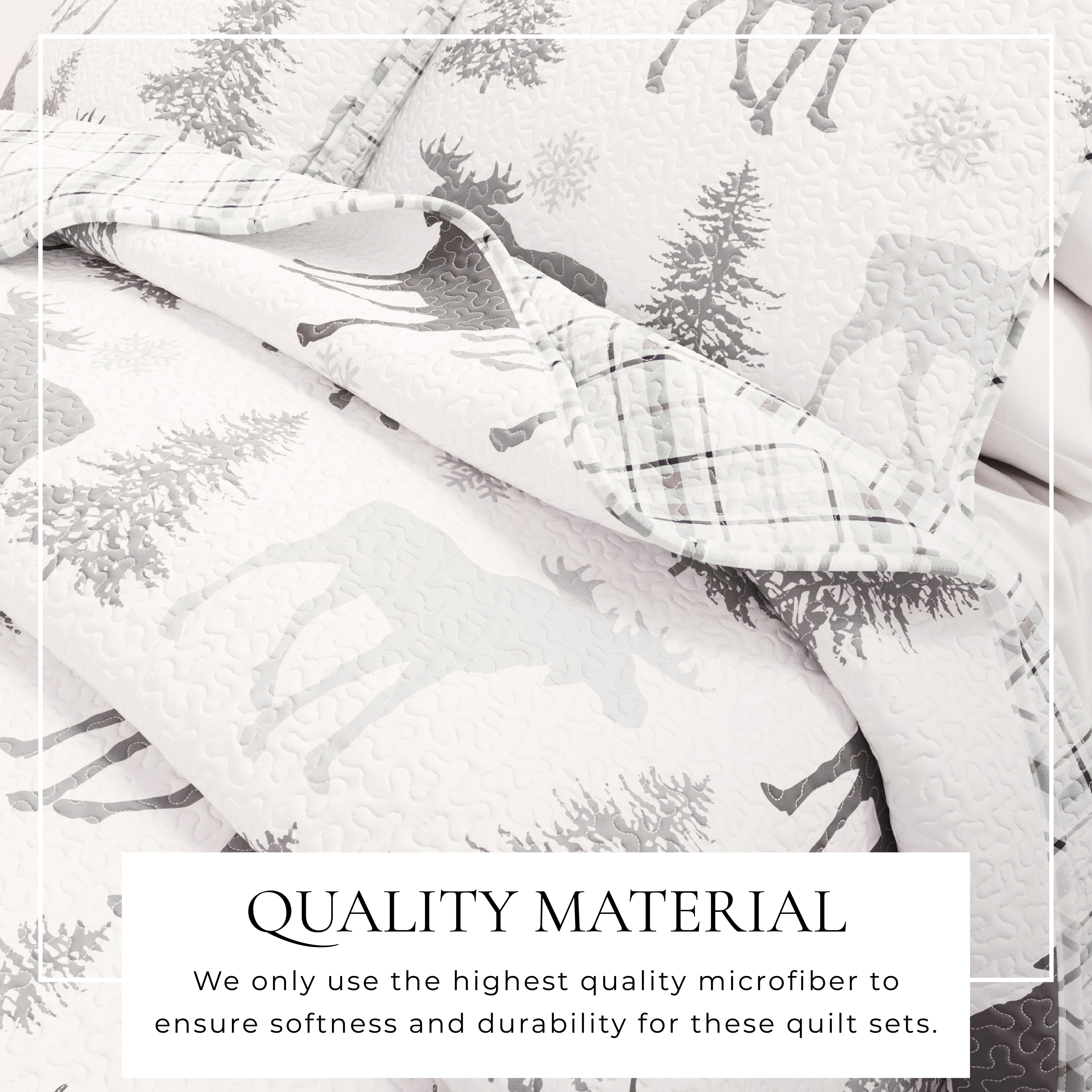 3-Piece Lodge Quilt - Wilderness Collection - Best Buy Furniture