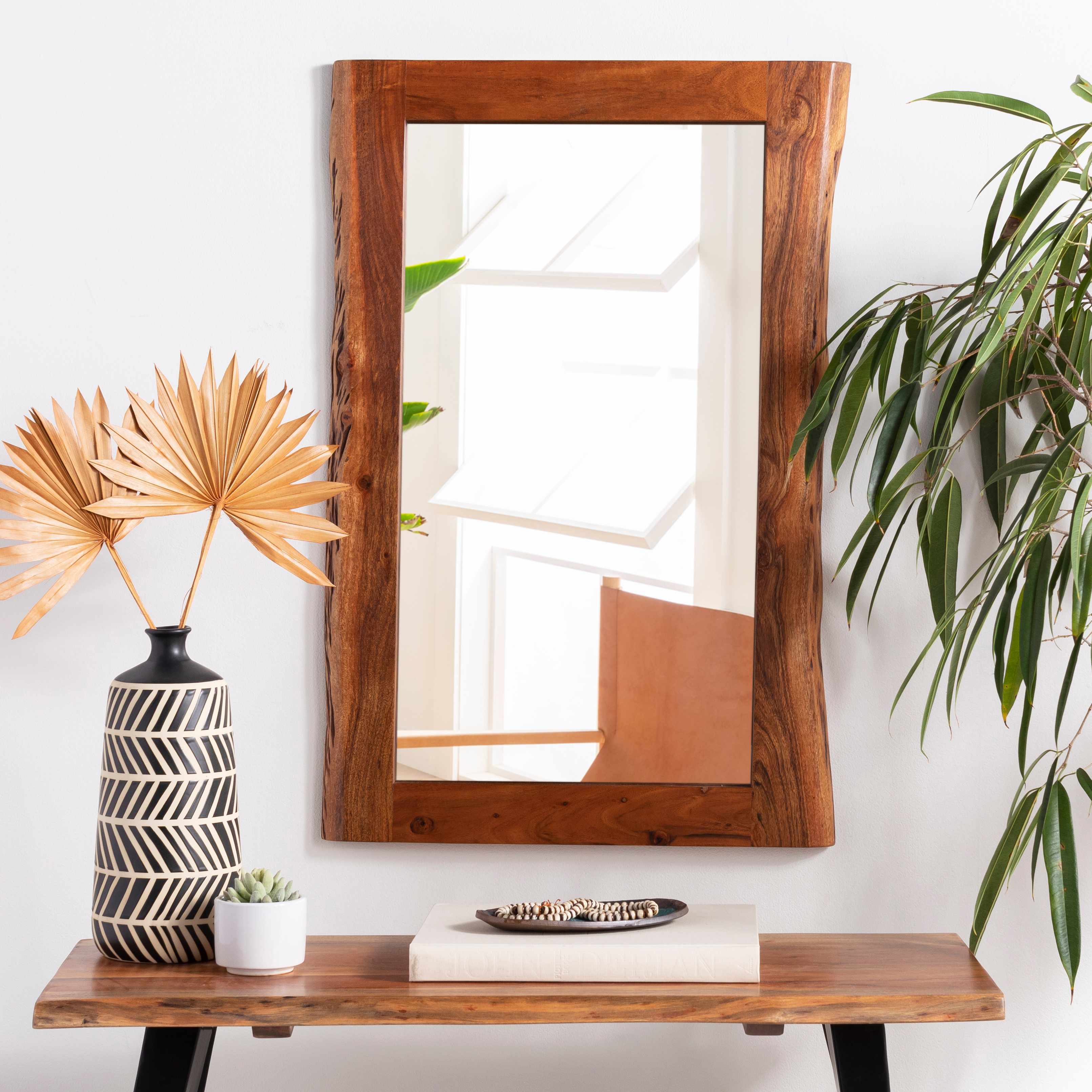 Williamsburg Wood Frame Mirror 36"H x 24"W Rectangle