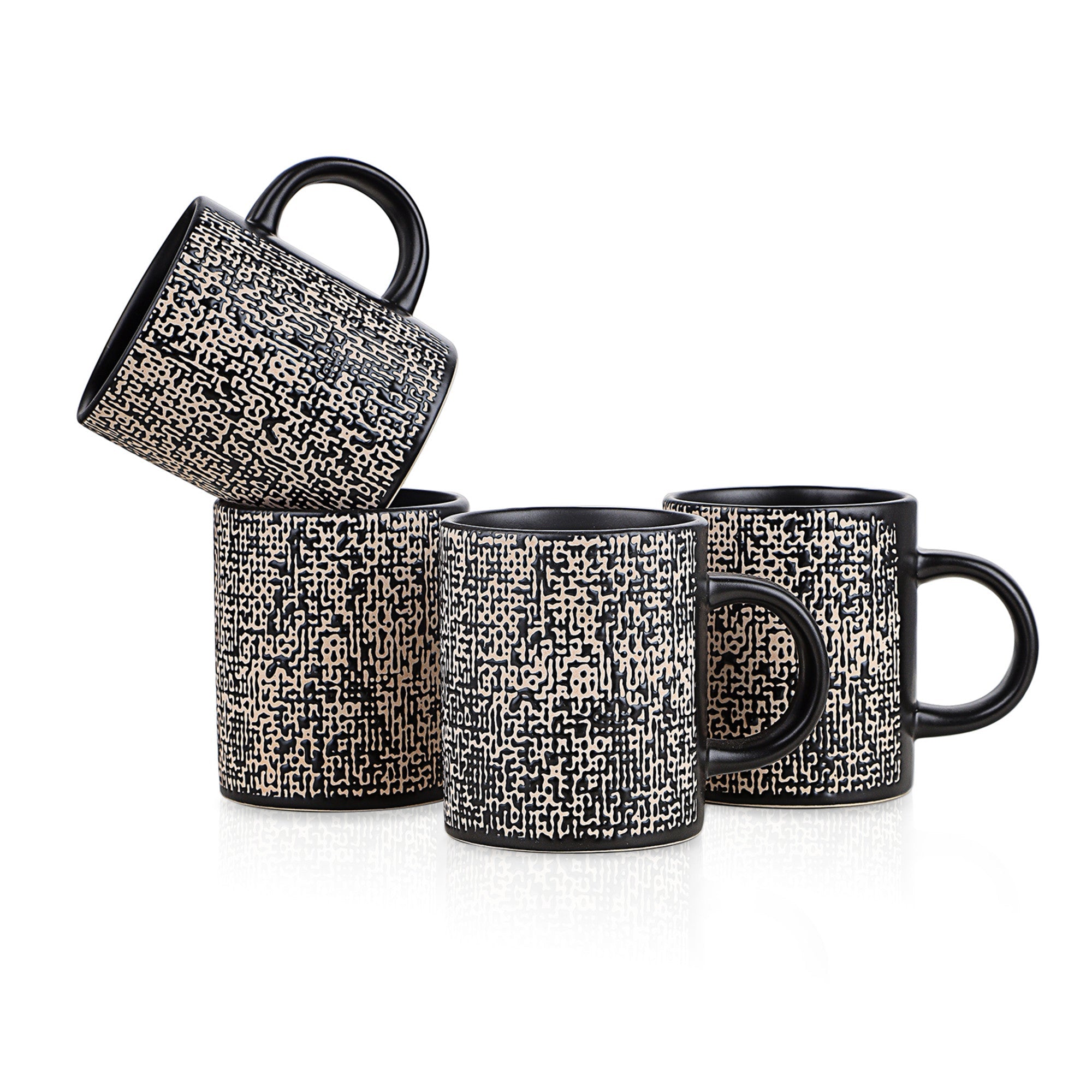 Sophie Stoneware Mug - Brown And Black
