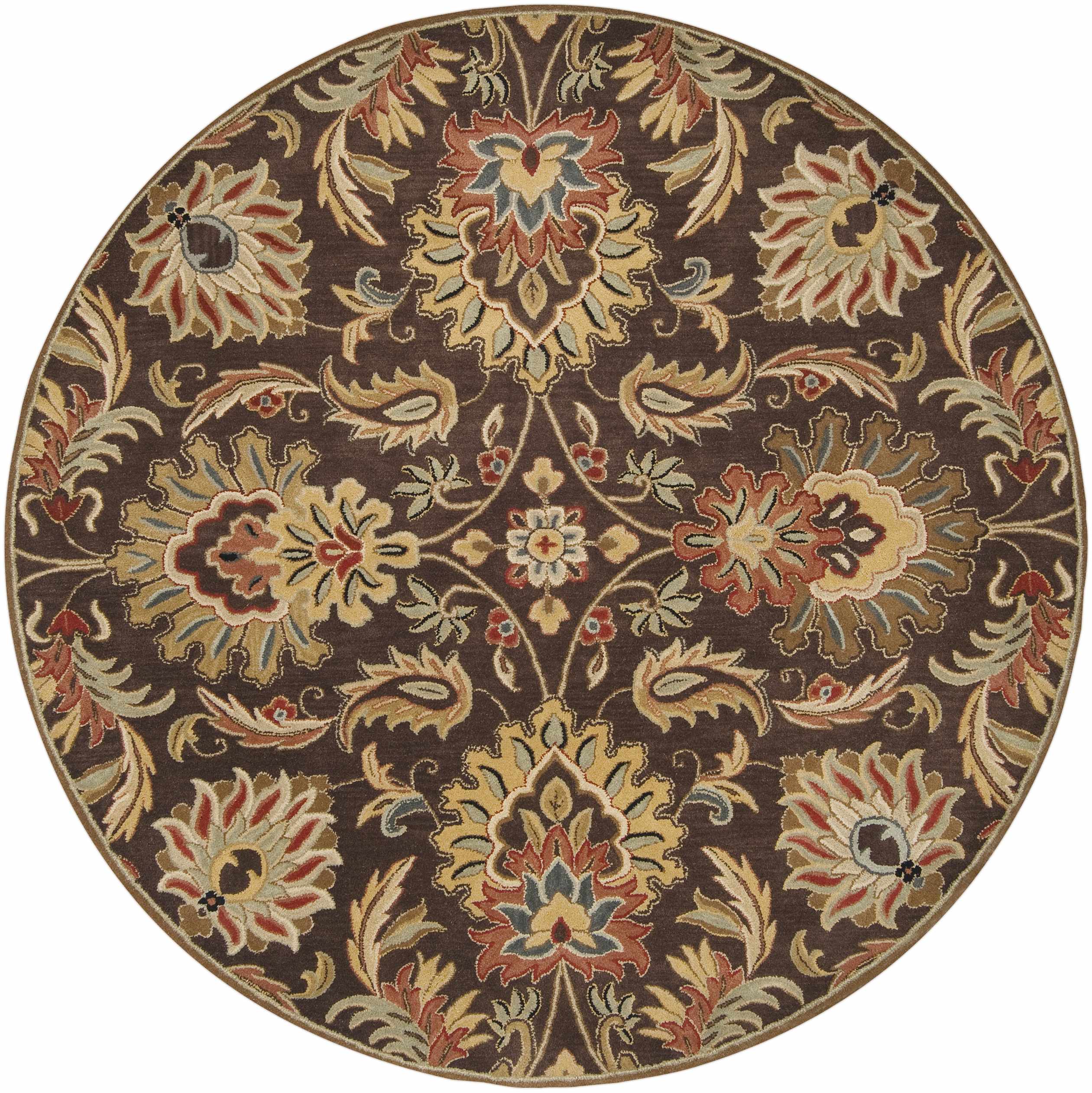 Chesterton 1028 Hand Tufted Brown Wool Rug