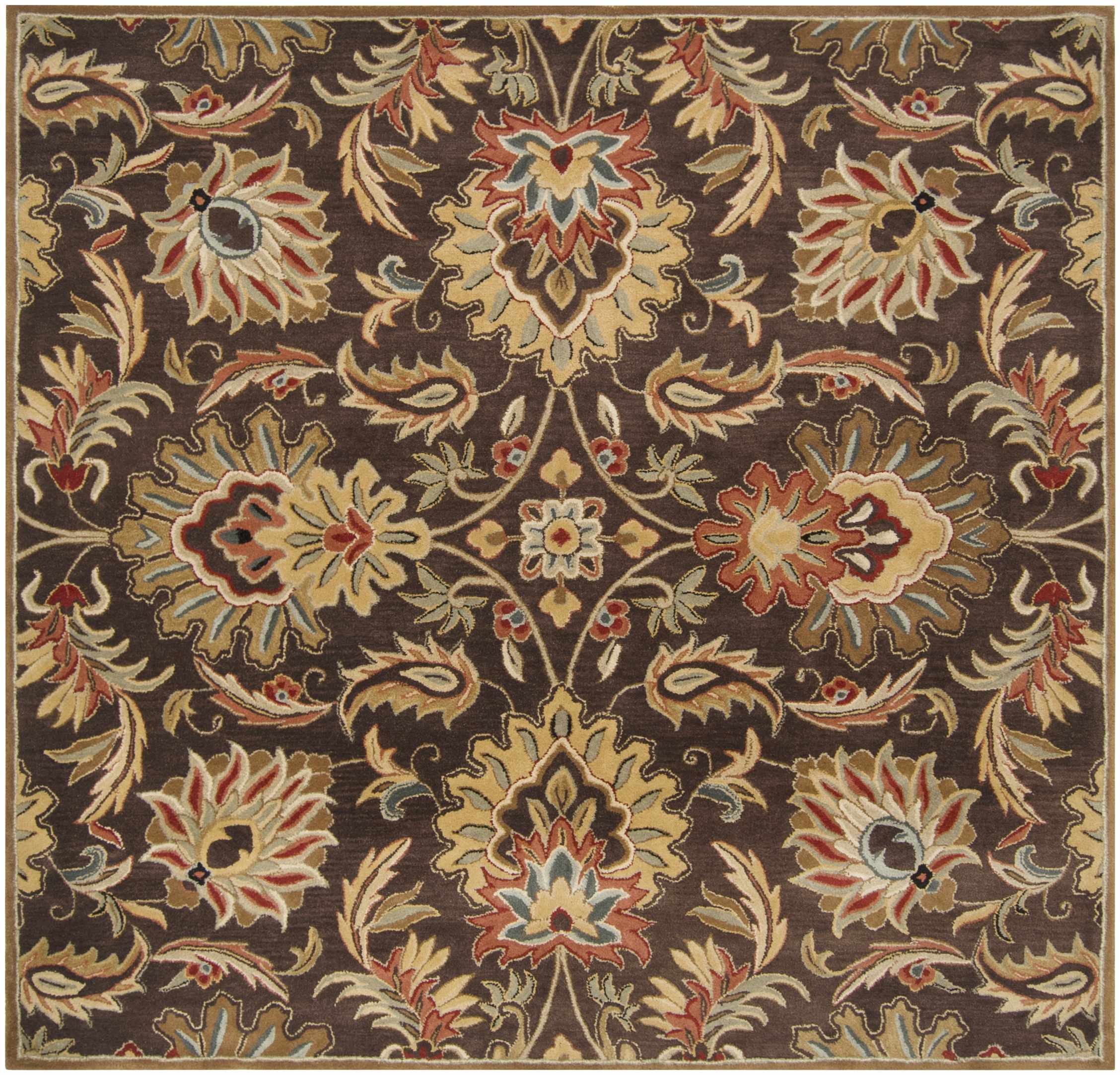Chesterton 1028 Hand Tufted Brown Wool Rug