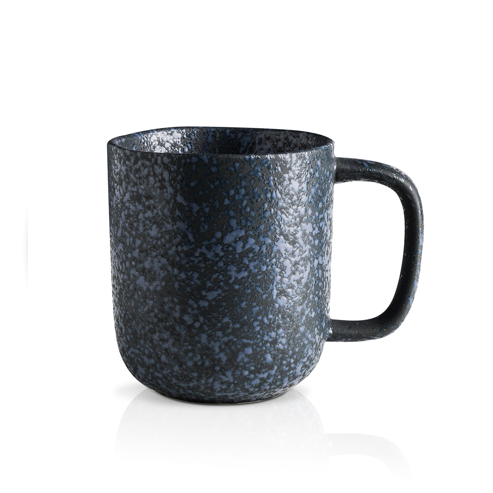 Tom Stoneware Mug - Gray And Blue Reflection