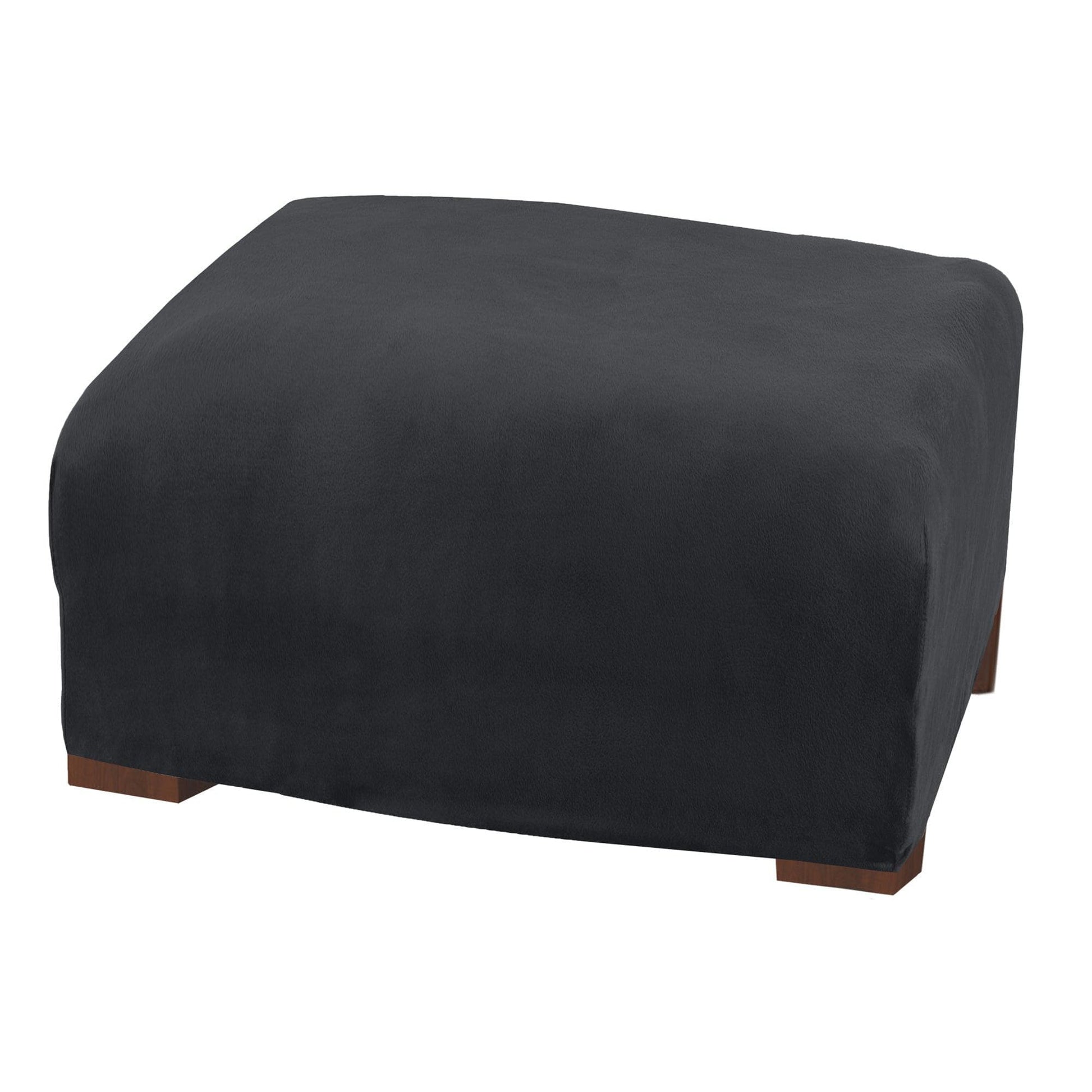 Velvet Stretch Slipcover - Gale Collection - Best Buy Furniture