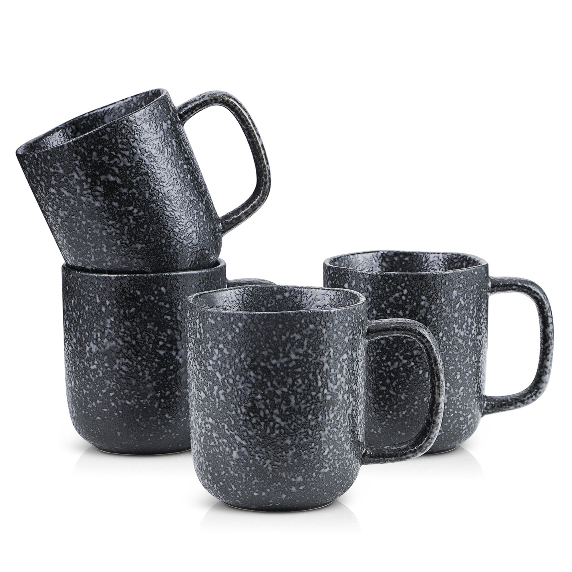 Tom Stoneware Mug - Black And White Reflection