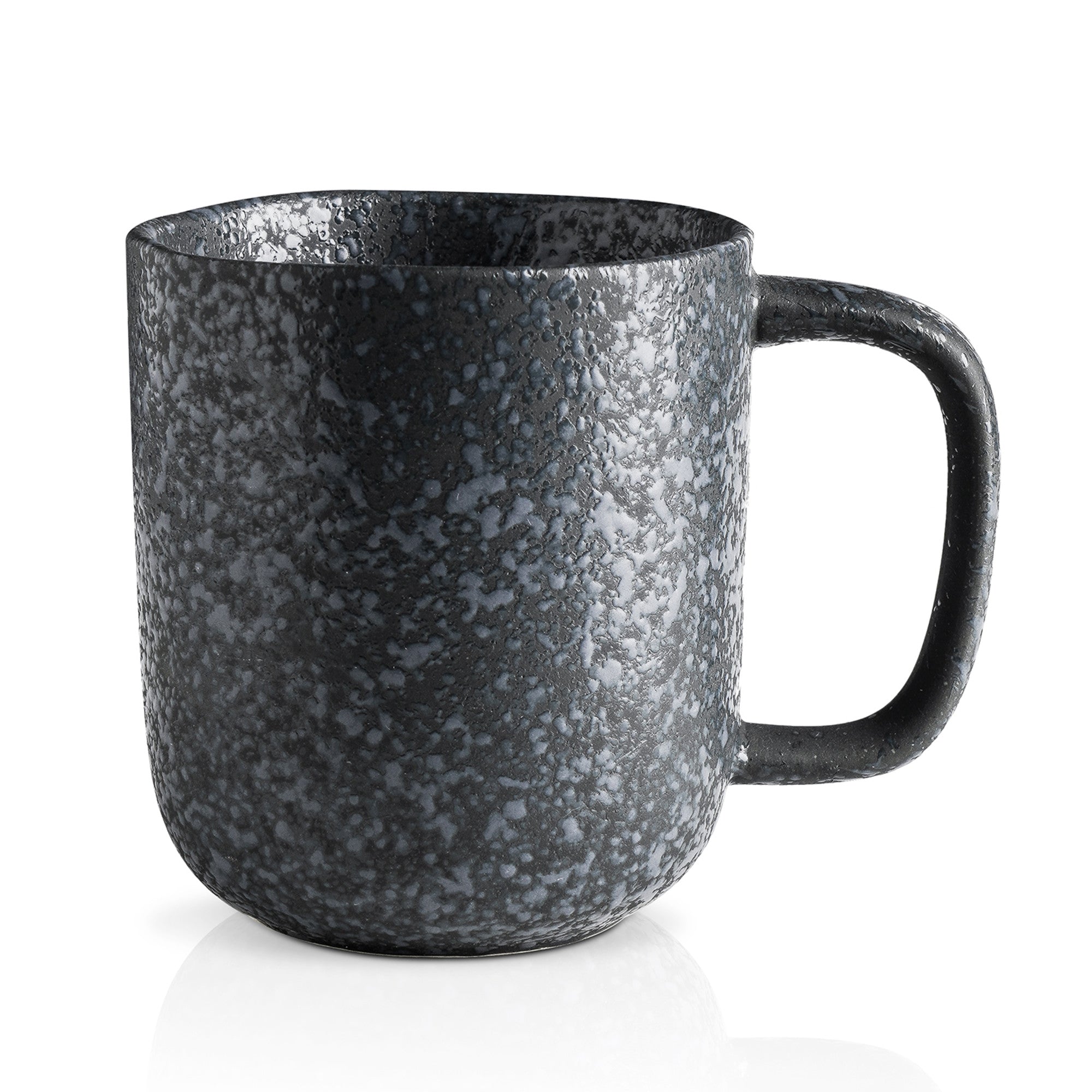 Tom Stoneware Mug - Black And White Reflection